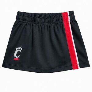 Cincinnati Bearcats Black Toddler Girl Cheer Skirt